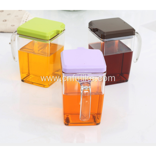 Plastic Vinegar Pot Set Olive Oil Bottle